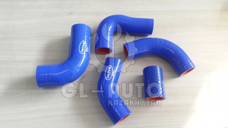 Патрубоки радиатора 3110 дв. 406 (5шт.) силикон